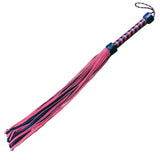 Whip - Leather 30" Suede 36 Tail Flogger