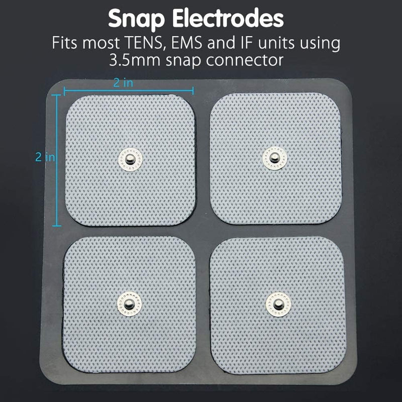 E-stim Replacement Pads - Snap Style