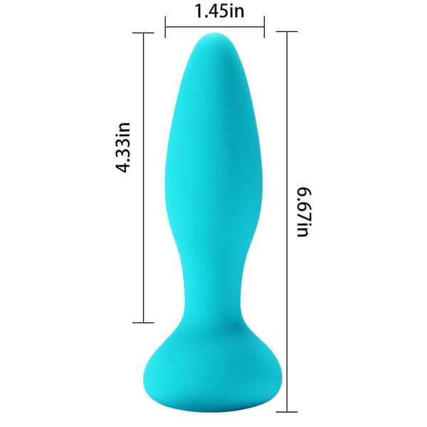 Softee Silicone Vibrating Anal plug