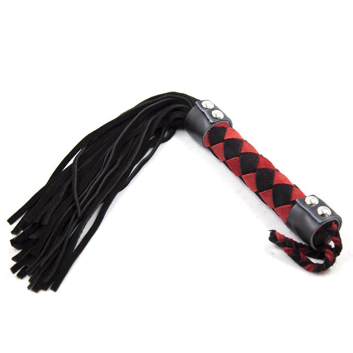 Whip - Geniune Leather 15.5" Flogger (6 colors)