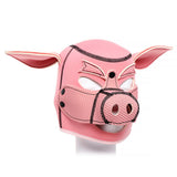 Mask - Pink Piggy Hood Mask-Masks and Hoods-The Love Zone