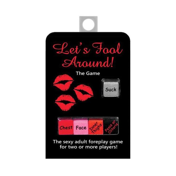Adult Game - Let's Fool Around Dice Game-The Love Zone