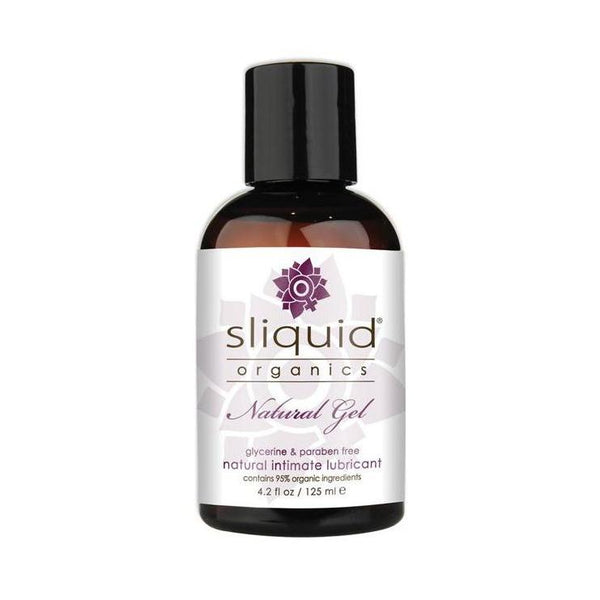 Lubricant Water Based - Sliquid Organics Natural Lubricating Gel - 4.2 oz-Lubes & Lotion-The Love Zone