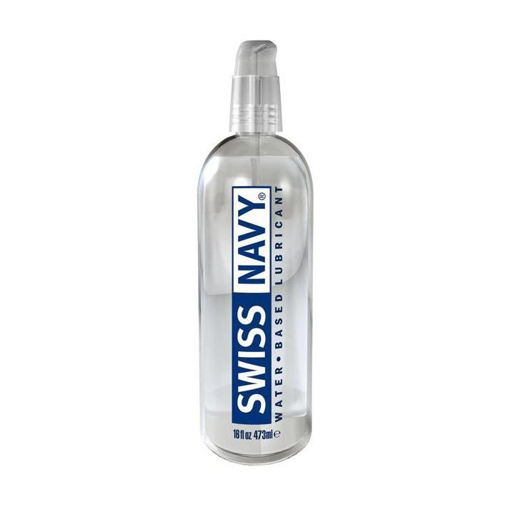 Lubricant - Swiss Navy Water Based Lube - 16 oz-LUB-The Love Zone