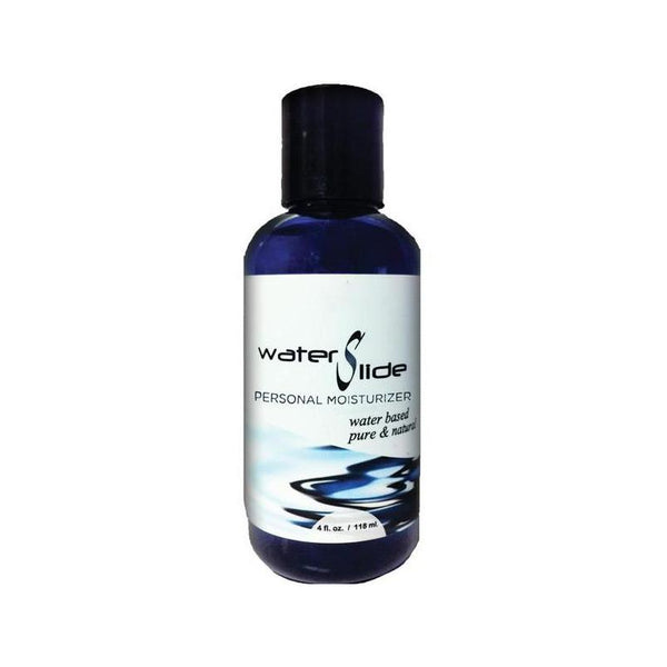 Lubricant Water Based - Earthly Body Waterslide Personal Lubricant w/Carrageenan - 4 oz Bottle-LUB-The Love Zone