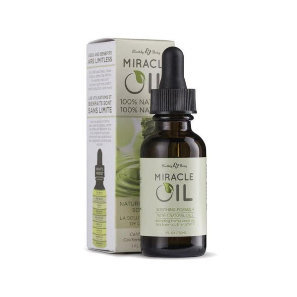 Bath & Body - Earthly Body Hemp Miracle Oil - 1 oz-Games & Massage-The Love Zone