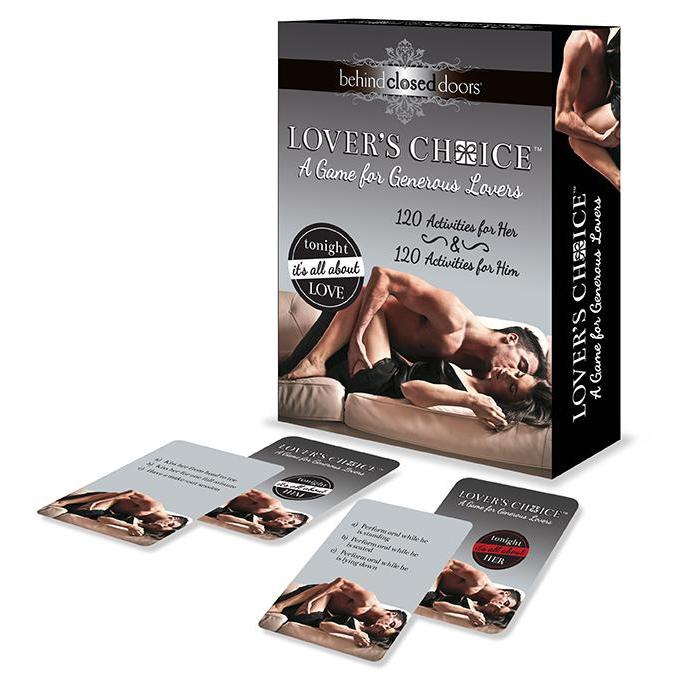 Adult Game - Behind Closed Doors - Lover's Choice Sexy Activity Card Game-The Love Zone