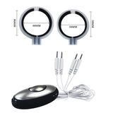 Electric sex play cock rings 