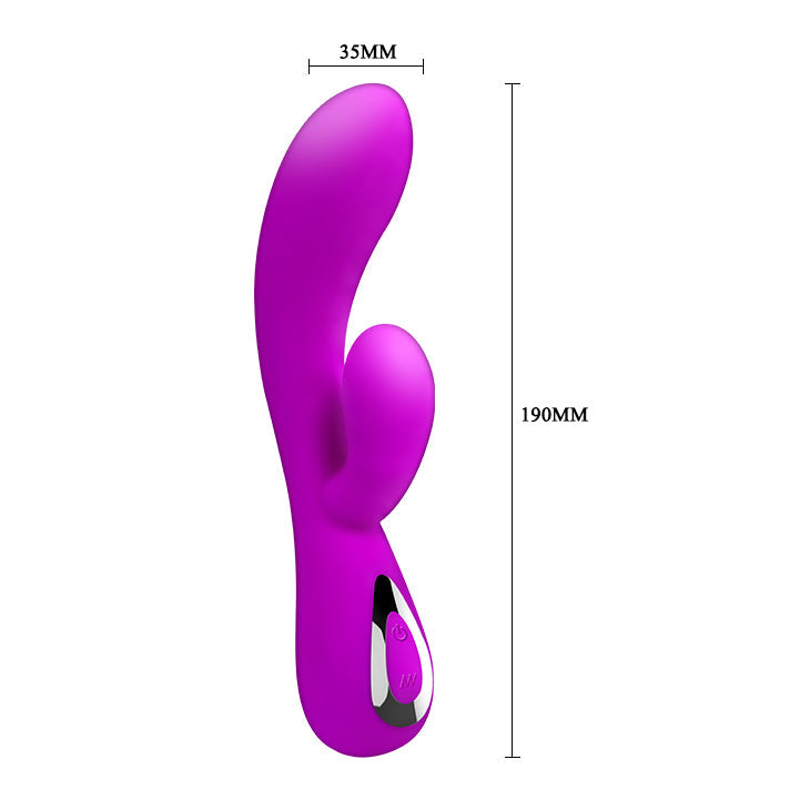 Vibrator - Rabbit Style Dual vibe G-spot Honey