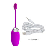 Vibrator Mini - Egg Style App Enabled 12 Function Egg with Blue Tooth