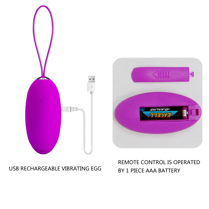 12X Jacqueline Egg with Remote