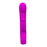 Vibrator - Rabbit Style Silicone Rechargeable Web Rabbit style