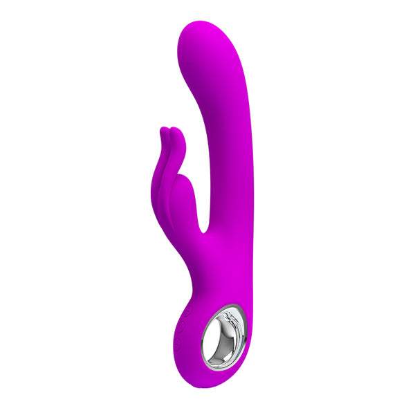 Get ready to thrill your G-Spot and your Clitoris with this soft and silky rabbit vibe!