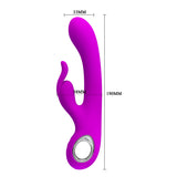 Vibrator - Rabbit Style 7 Function Hot Rabbit