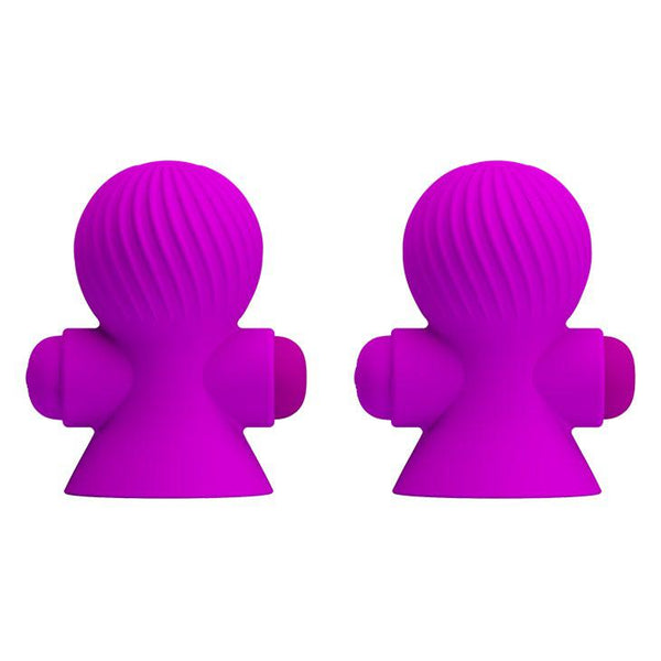 Vibrating Nipple Suckers rechargable-TOY-The Love Zone