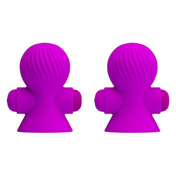 Vibrating Nipple Suckers rechargable-TOY-The Love Zone
