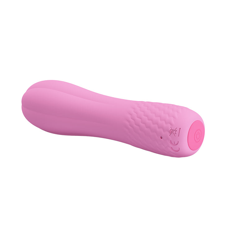 Vibrator Mini - Rechargeable Silicone Vibrator 12 X