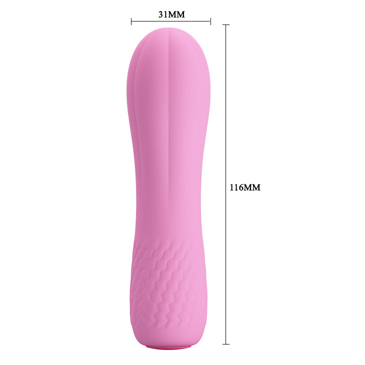 Vibrator Mini - Rechargeable Silicone Vibrator 12 X