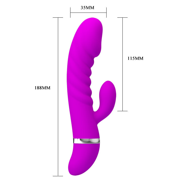 Vibrator - Rabbit Style Tracy Super Soft Rabbit 7x Squishy Vibrator