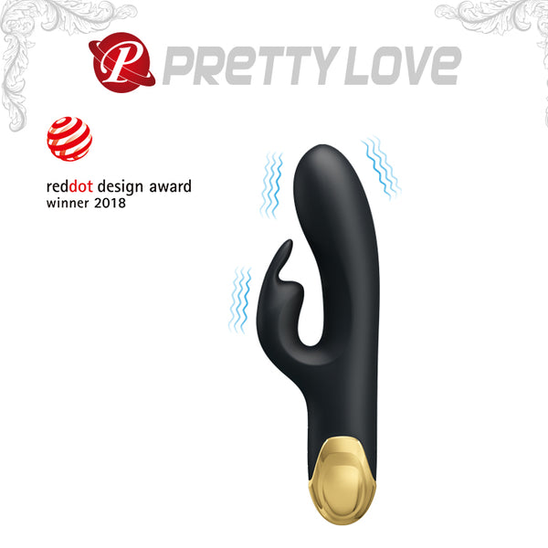 Vibrator - Rabbit style Super Soft Silicone - Dual Action Vibrator