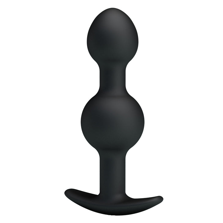 Butt Plug - Duo-Tone Double Ball Weighted Anal Plug