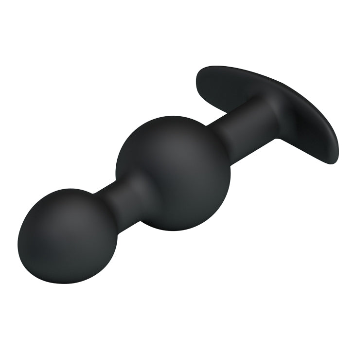 Butt Plug - Duo-Tone Double Ball Weighted Anal Plug