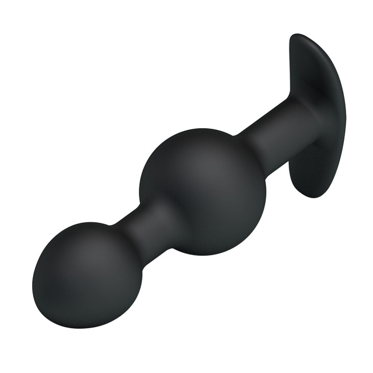 Butt Plug - Duo-Tone Double Ball Weighted Anal Plug