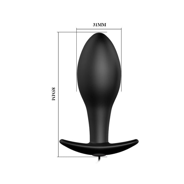 silicone viobrating anal plug 