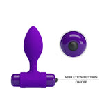Butt Plug - Vibrating Small Starter Silicone Plug
