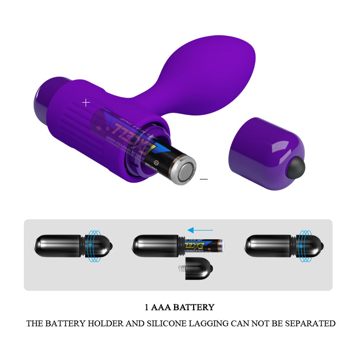 Butt Plug - Vibrating Small Starter Silicone Plug