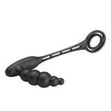 Cockring with Vibrating Prostate Plug