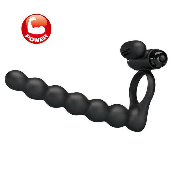 Vibrating Double Penis Ring-Cock rings-The Love Zone