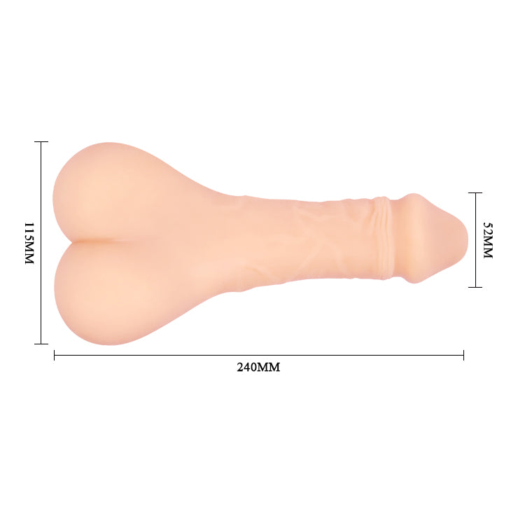 Penis Sleeve Cock Extender - Bigger Man 9.5"