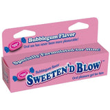 Arousal Oral - Sweeten' D Blow Bubble Gum Flavored Oral Pleasure Gel-The Love Zone