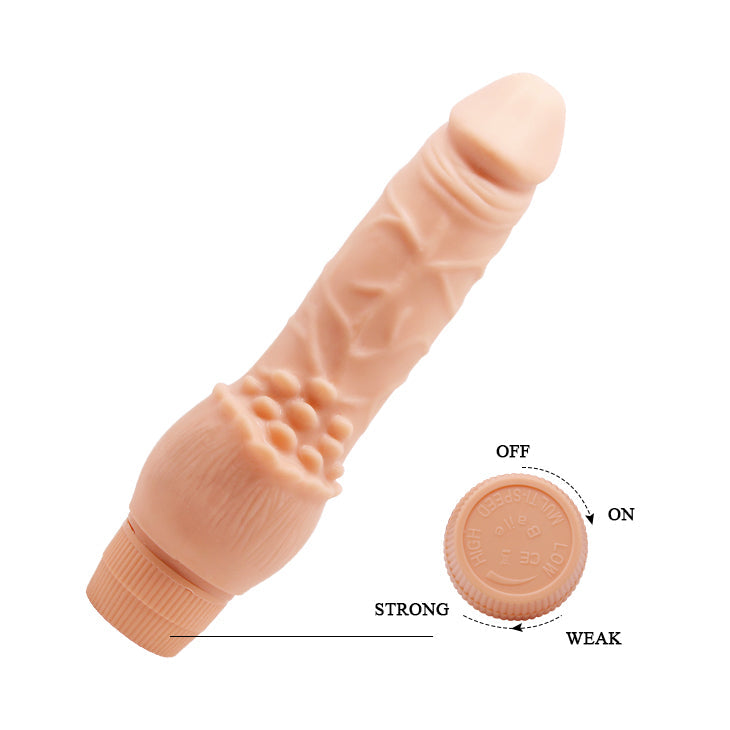 Vibrator Multi Speed Flesh