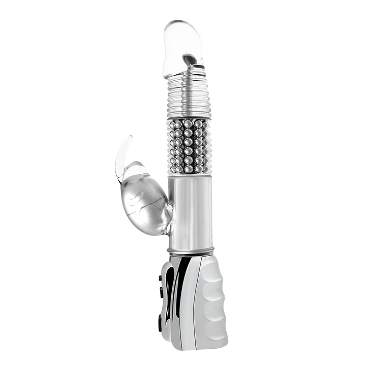 Vibrator - Rabbit Style 7 Function with Rotating Beads