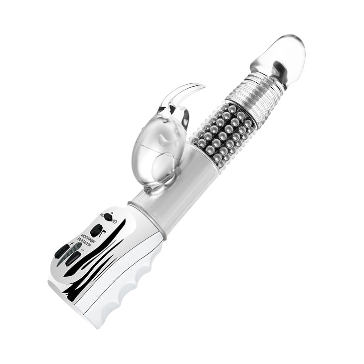 Vibrator - Rabbit Style 7 Function with Rotating Beads