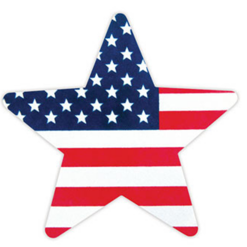 Pasties Star USA Flag Nipple Covers 5 pair