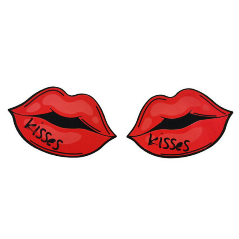 Pasties Lips Kisses Nipple covers 5 pair  Pasties