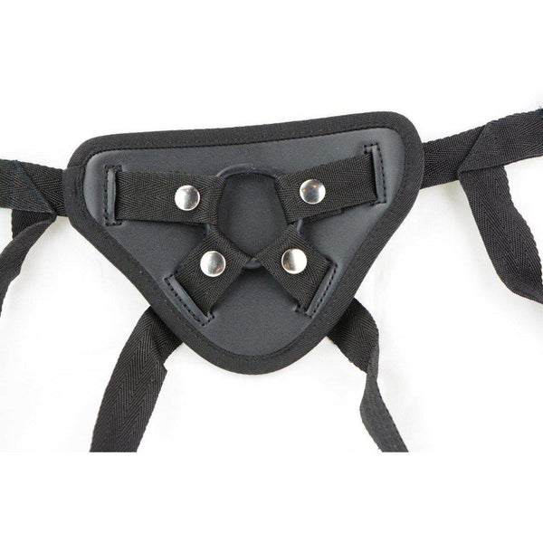 Strap On - Harness Black Pvc Harness-TSTRA-The Love Zone