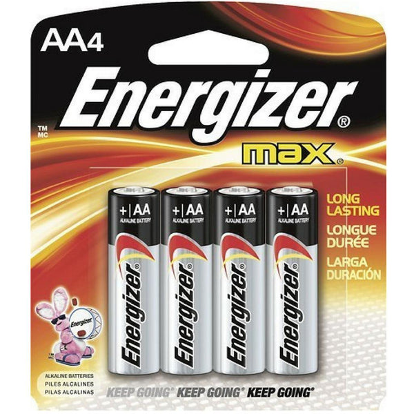 Batteries Energizer AA 4 Pak-BAT-The Love Zone