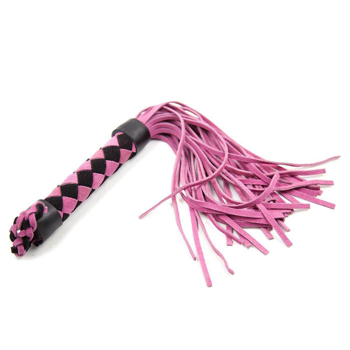 Whip - Geniune Leather 15.5" Flogger (6 colors)