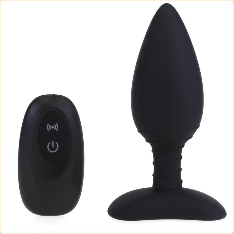 Anal Plug Medium Vibrating-Anal plugs-The Love Zone