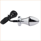 E-stim BiPolar Anal Sm Plug Estim Electric play Tens play-The Love Zone