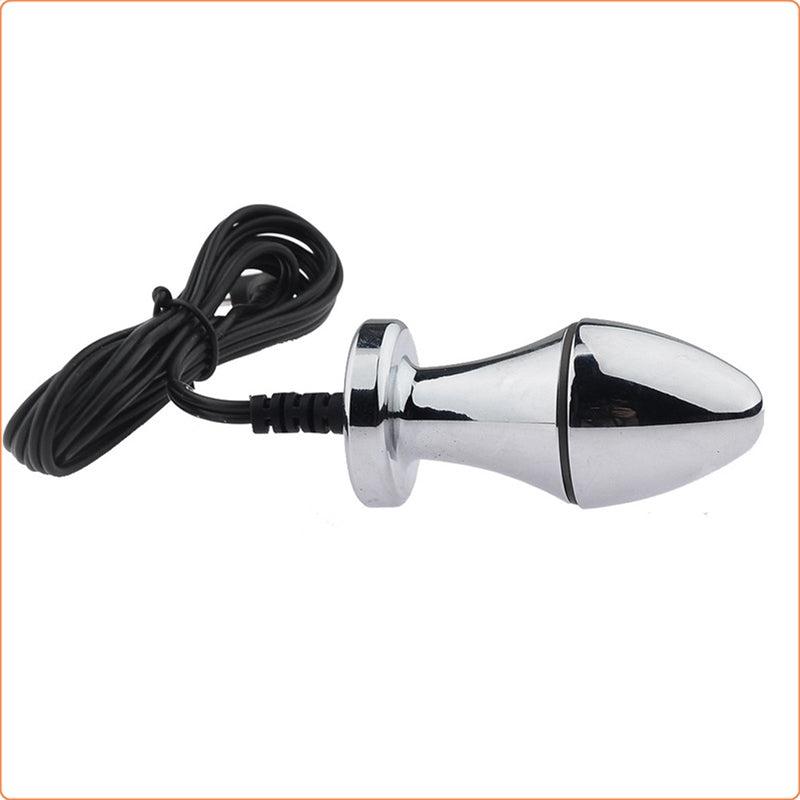 E-stim BiPolar Anal Sm Plug Estim Electric play Tens play-The Love Zone