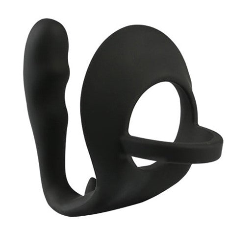 Cockring with prostate massager