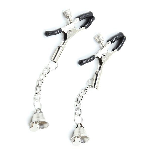 Silver Bell Nipple Clamps