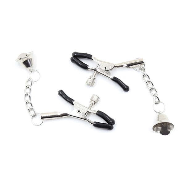 Silver Bell Nipple Clamps