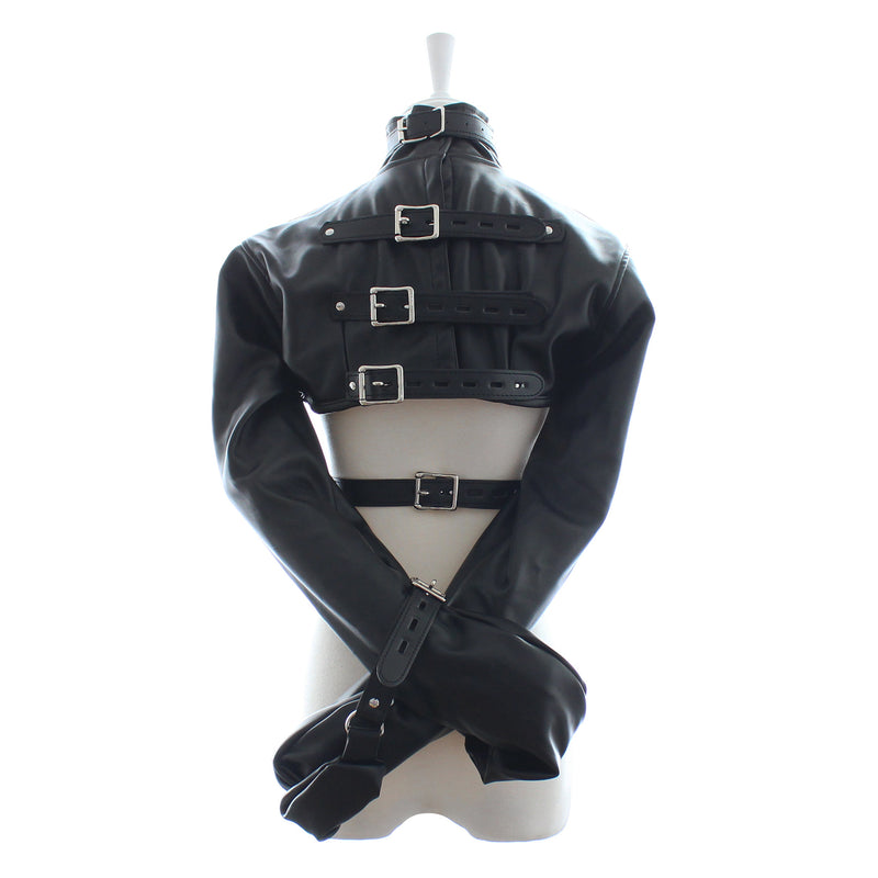 Behind Back Bondage Straight Jacket Coat