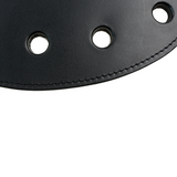 Paddle - Leather Spanking Paddle Saddle with Holes